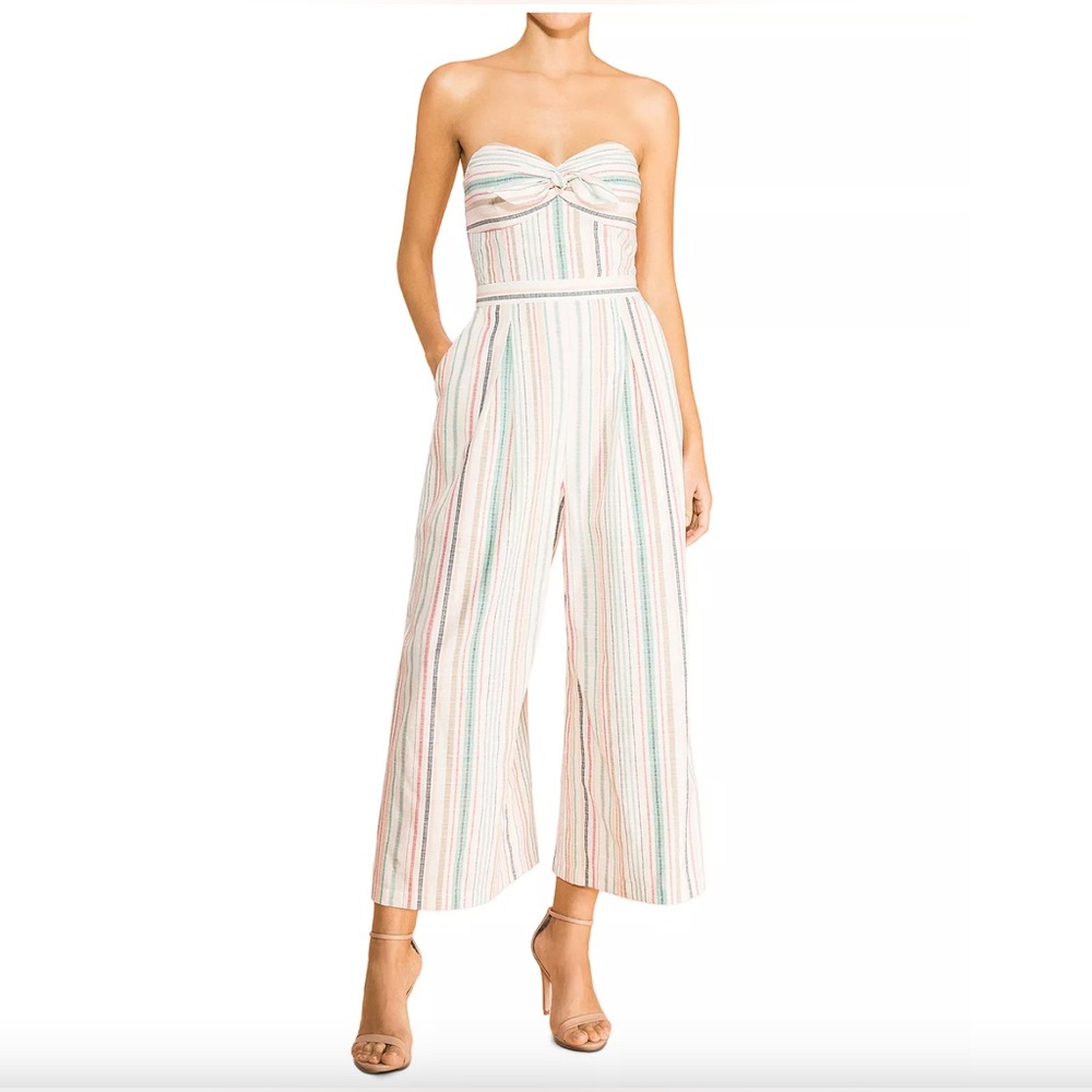 NWT Parker Bohemia Striped Strapless Jumpsuit - Size 0